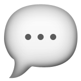 Speechbubble Emoji